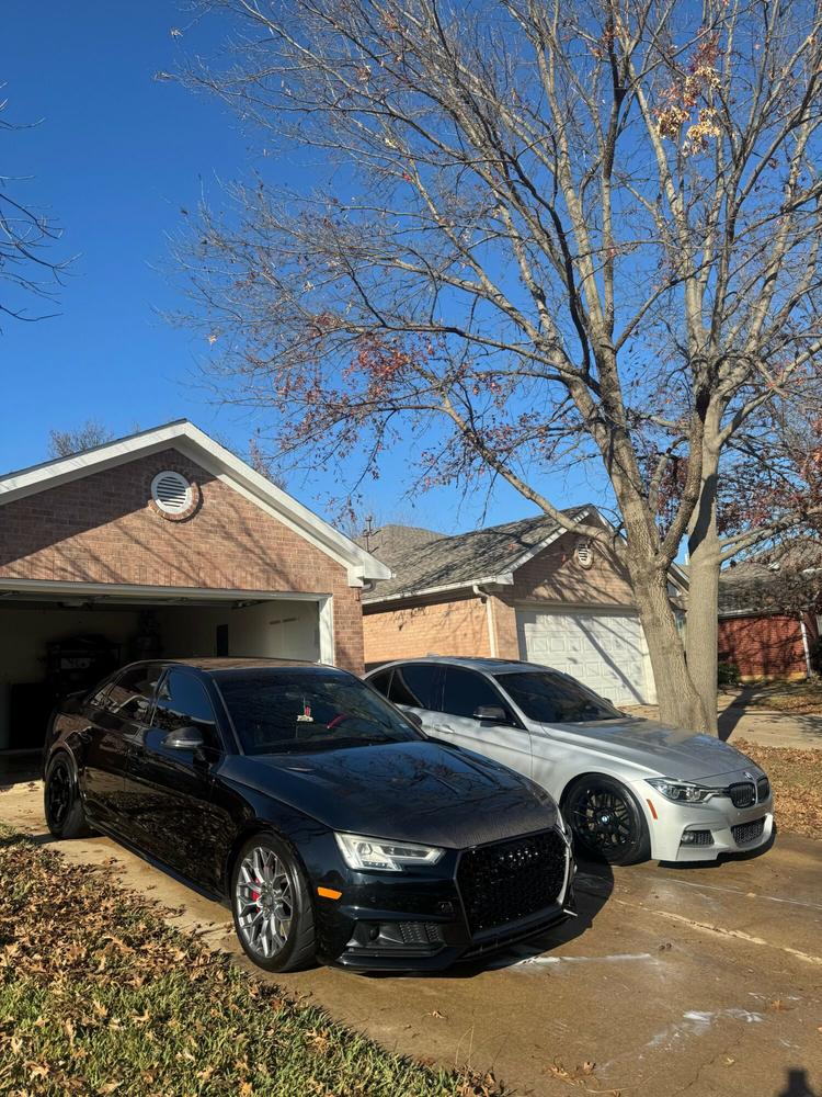Audi and BMW detailed at home